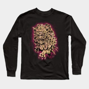 Golden Fu Dog Long Sleeve T-Shirt